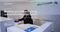 Desktop Screenshot of altusfinancial.com.au